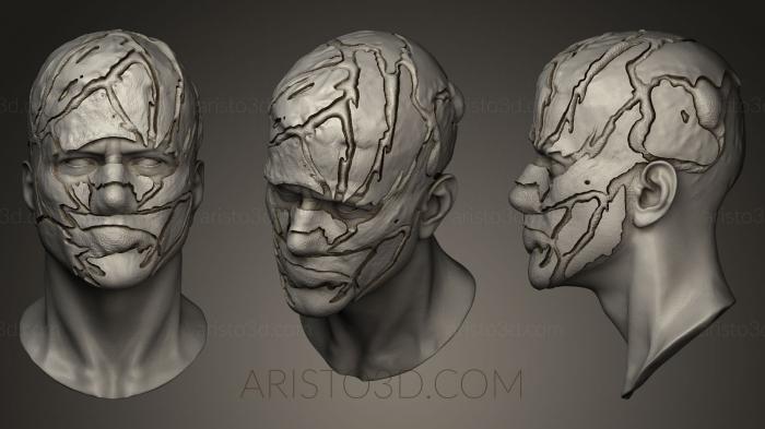 Busts of heroes and monsters (BUSTH_0132) 3D model for CNC machine